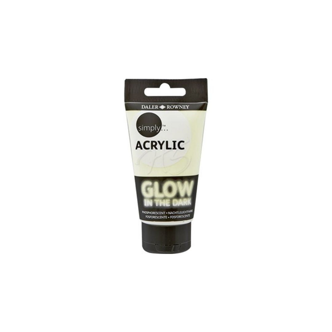 ACRILICA SIMPLY 75ML GLOW DARK (fosforescente)