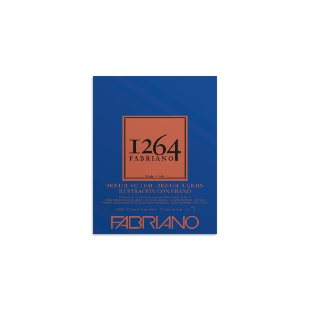 LIBRETAS DE DIBUJO BRISTOL VELLUM 270G (11 X 14") 20H