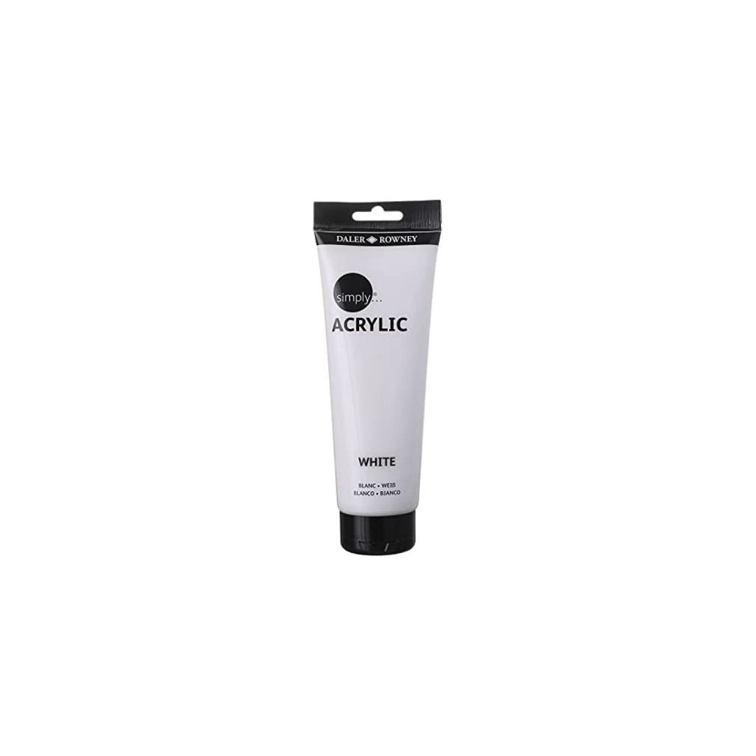 ACRILICA SIMPLY 250ML BLANCO