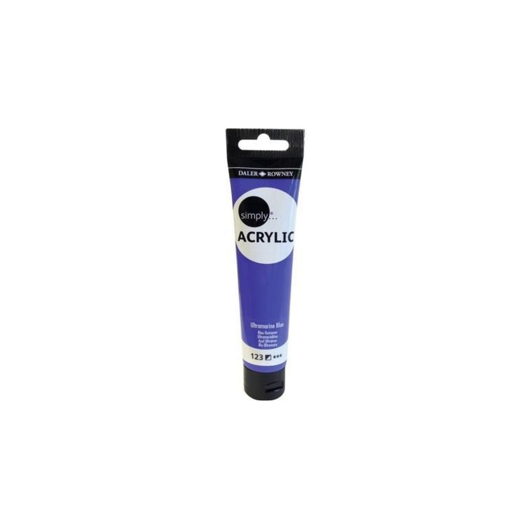 ACRILICA SIMPLY 75 ML AZUL ULTRAMAR