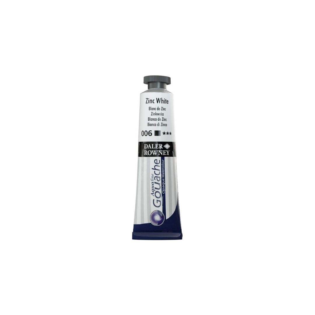 TEMPERA EN TUBO AQUAFINE 15 ML BLANCO ZINC (GOUACHE)