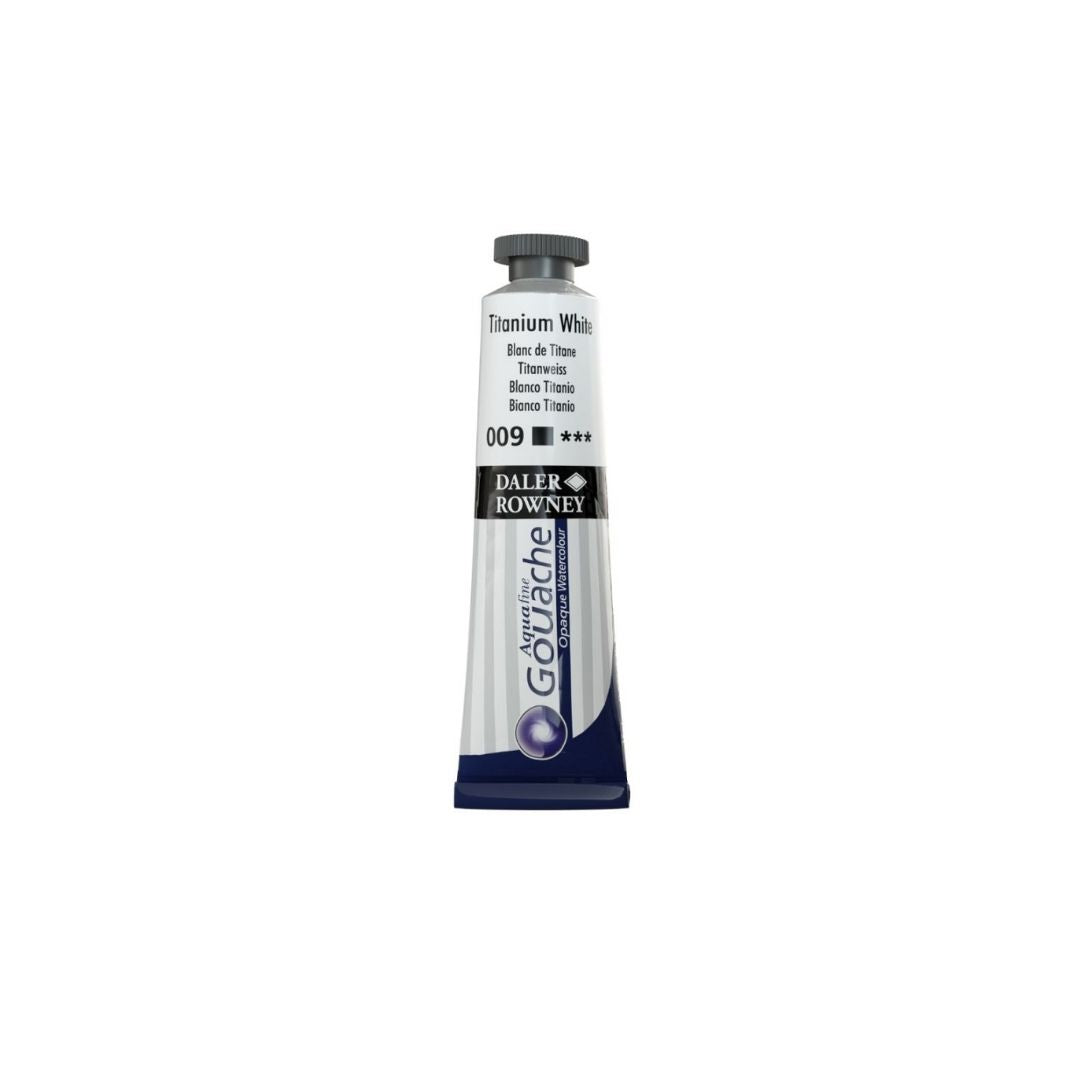 TEMPERA EN TUBO AQUAFINE 15 ML BCO. TITANIUM (GOUACHE)