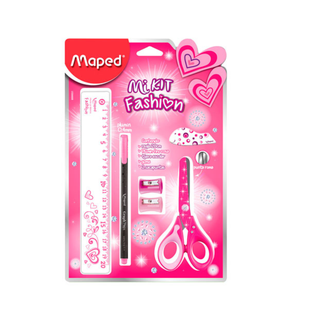 JUEGO ESCOLAR FASHION 6/1 BLISTER