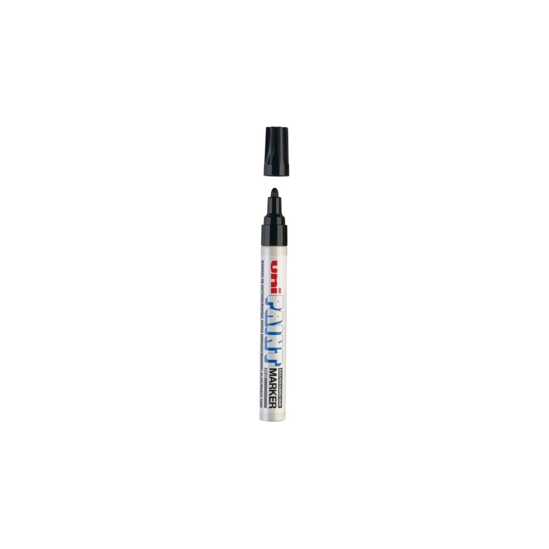 MARCADORES UNI-PAINT SHINY PTO. FINO MED. NEGRO