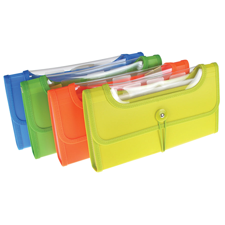 FOLDERS PLASTICO T/ACORDOEN TAMAÑO CHEQUERA SURTIDO