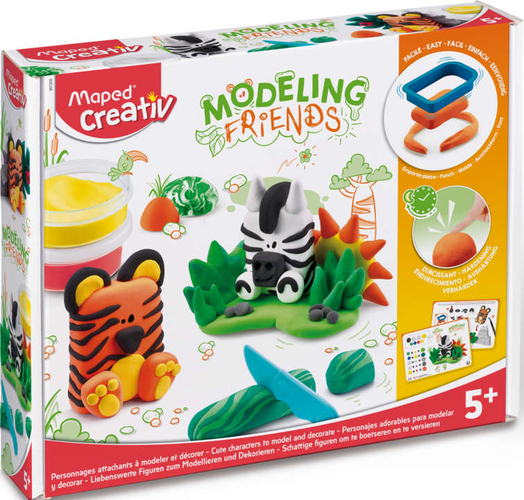 JUEGOS CREATIVOS, MODELING FRIENDS WILD