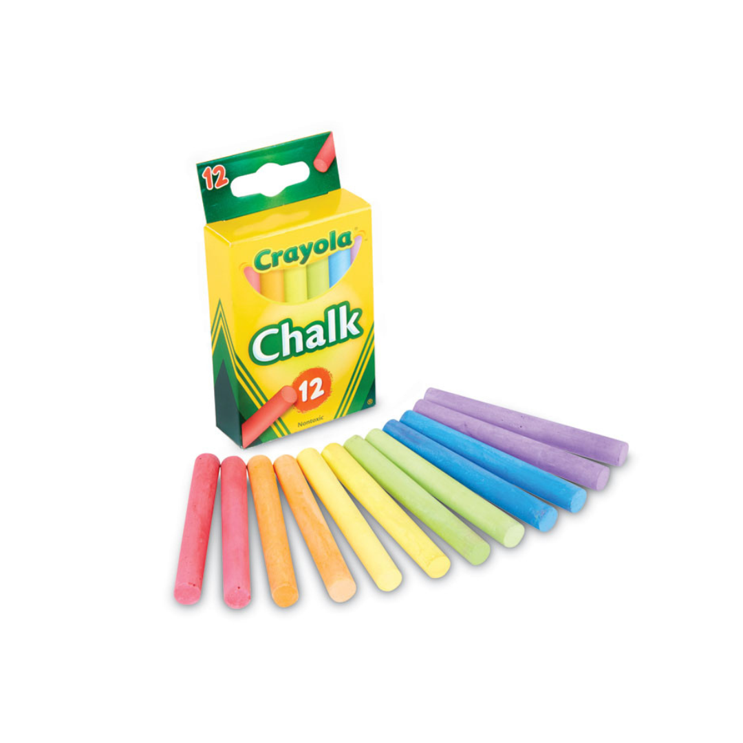 TIZAS COLORES 12/1 (CRAYOLA)