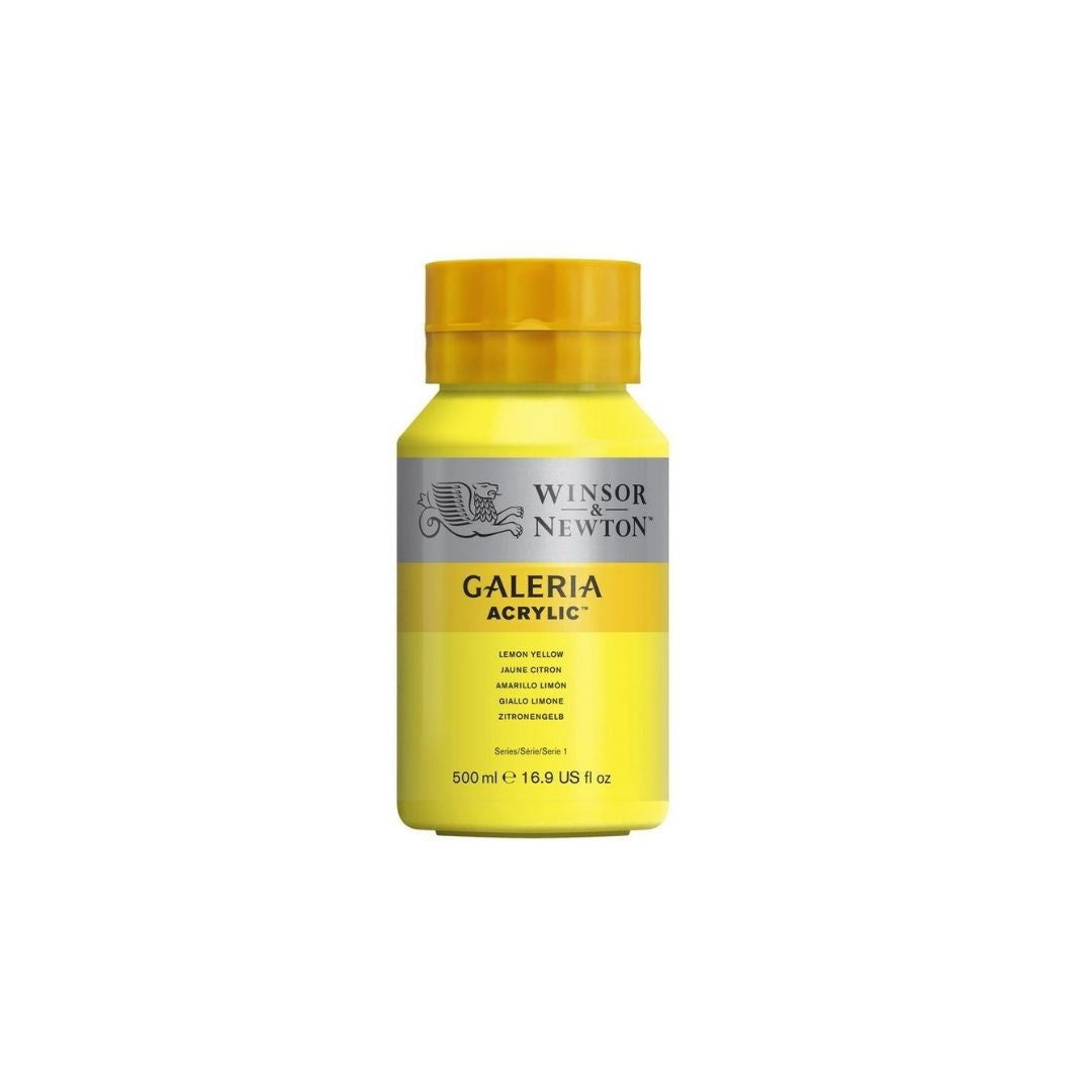 ACRILICA GALER. (500 ML)LEMON YELLOW