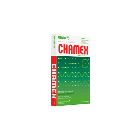 PAPEL BOND 20 (8.5 X 13) CHAMEX (OFICIO)
