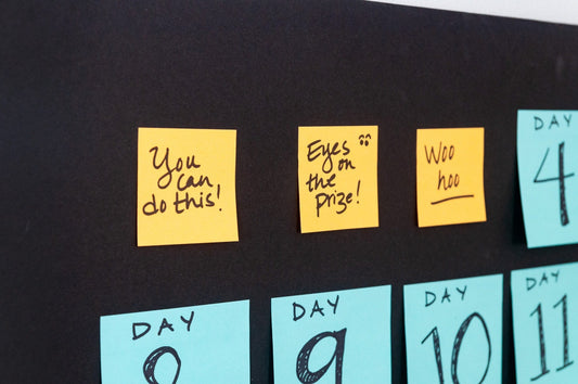 Calendario de cuenta regresiva para hábitos