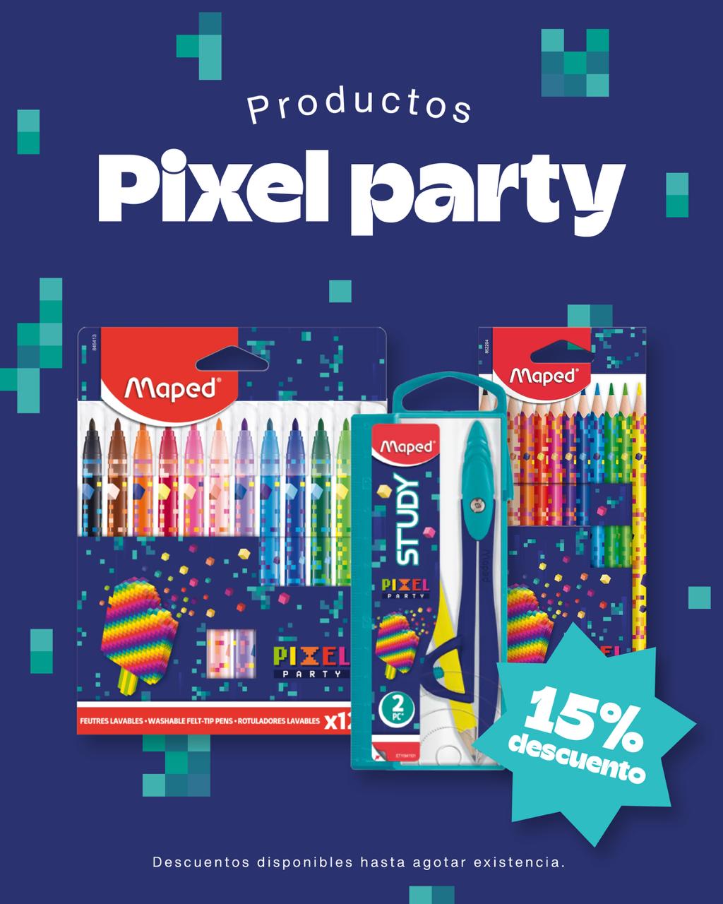 Maped Pixel Party