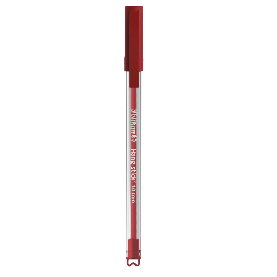 BOLIGRAFO HANG STICK 12/1 ROJO 1.0MM