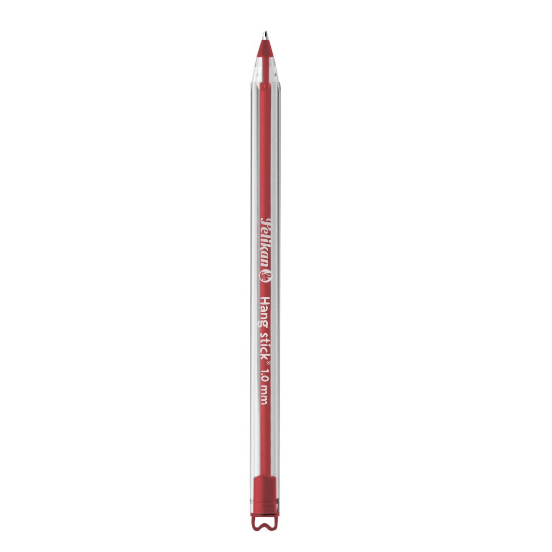 BOLIGRAFO HANG STICK 12/1 ROJO 1.0MM