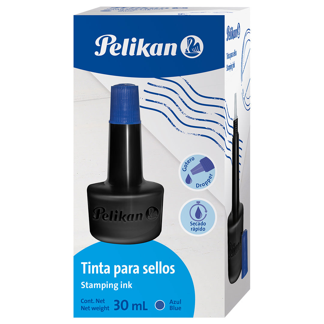 TINTA GOTERO P/ALMOHADILLA 30ml NEGRA