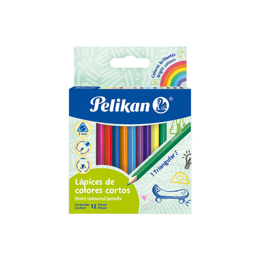 JUEGO LAPICES COLORES 12/1 PEQ. TRIANG.