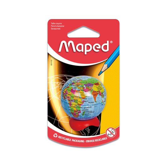 SACAPUNTAS GLOBO TERRAQUEO BL