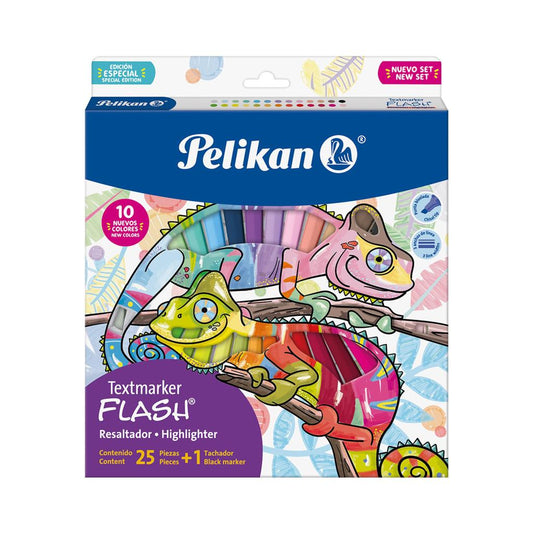 JUEGO DE RESALTADORES TEXTMARKER CAMALEON 26/1
