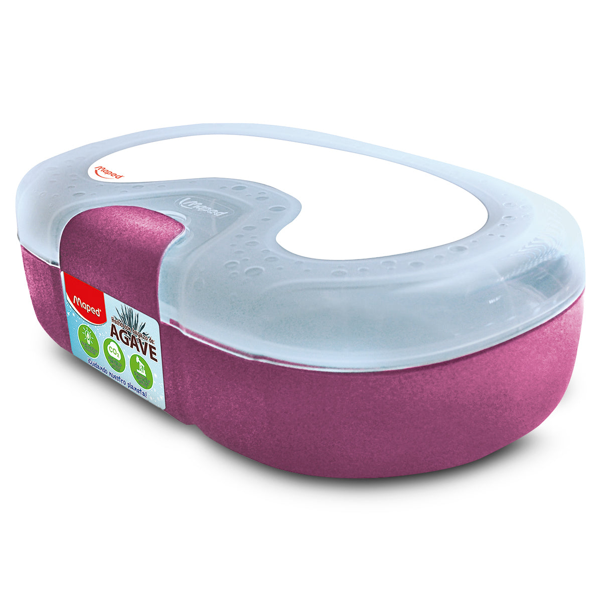 ESTUCHES P/LAPICES PLASTICO AGAVE ROSA