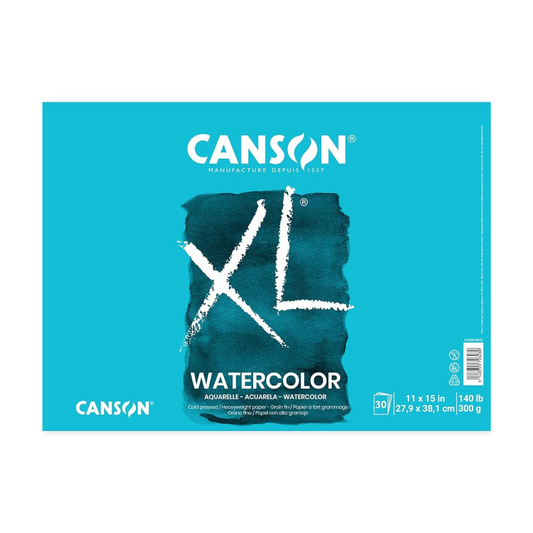 LIBRETAS PAPEL ACUARELA XL (11 X 15) 30H
