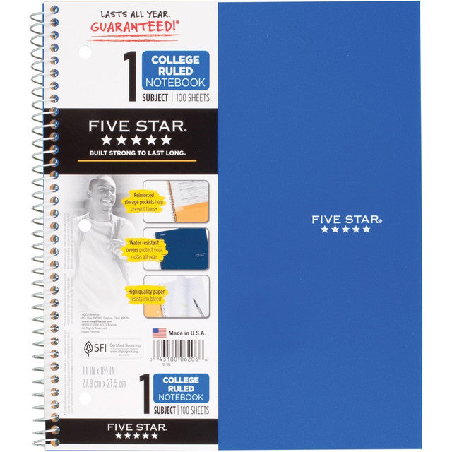 CUADERNO EN ESP. 1DIV. FIVE STAR