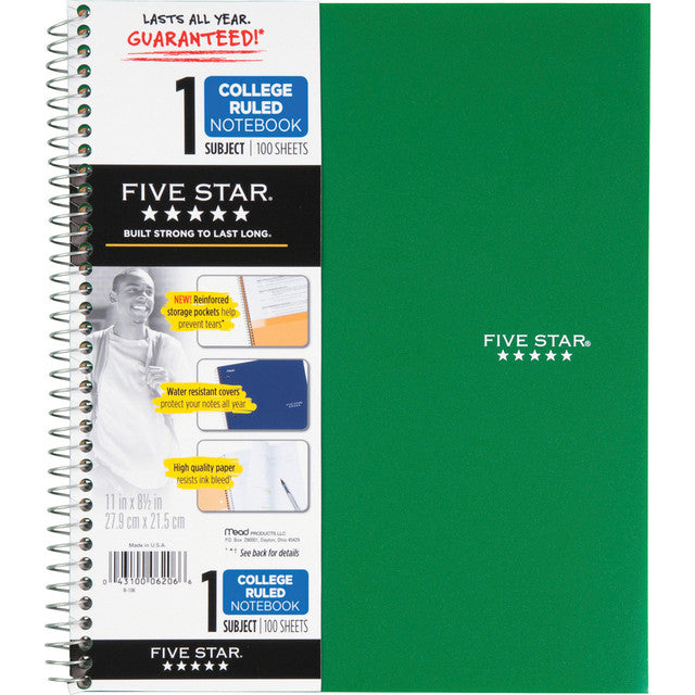 CUADERNO EN ESP. 1DIV. FIVE STAR