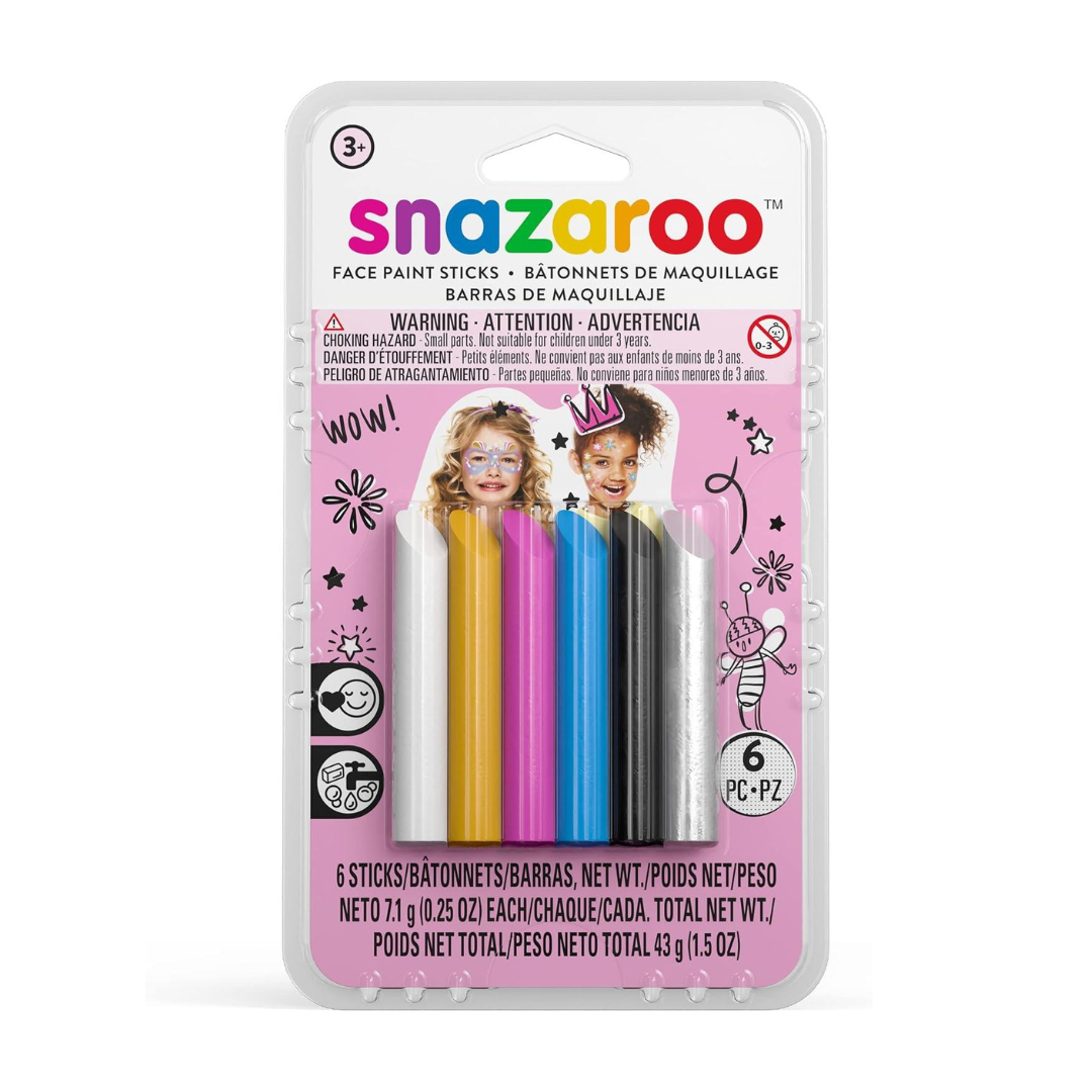 JUEGO DE PINTURA P/CARA EN BARRA 6/1 BL SNAZAROO FEMENINAS