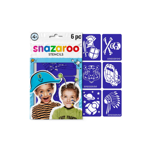 PLANTILLAS P/PINTURA FACIAL SNAZAROO BOYS