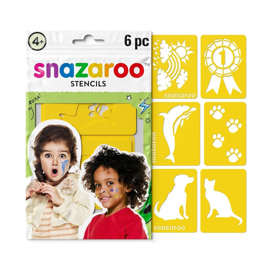 PLANTILLAS P/PINTURA FACIAL SNAZAROO UNISEX  BL