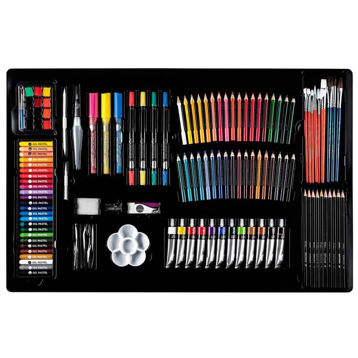 JUEGO DE PINTURA PARA ARTISTA 215pzs