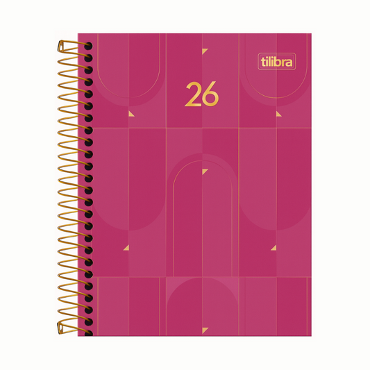 AGENDA DIARIA EN ESPIRAL 2026 SPOT FEMiNINA M5