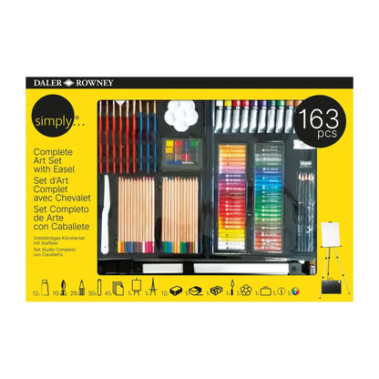 JUEGO DE PINTURA PARA ARTISTA 163pzs