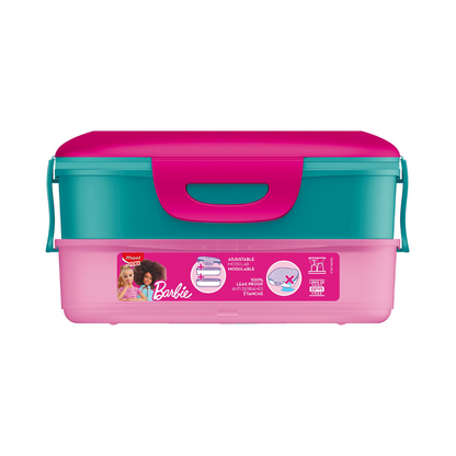 RECIPIENTE PARA COMIDA 2 COMPARTIMENTOS BARBIE