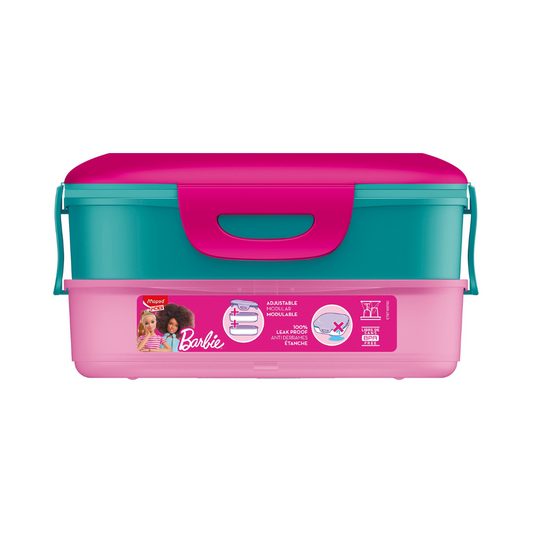 RECIPIENTE PARA COMIDA 2 COMPARTIMENTOS BARBIE