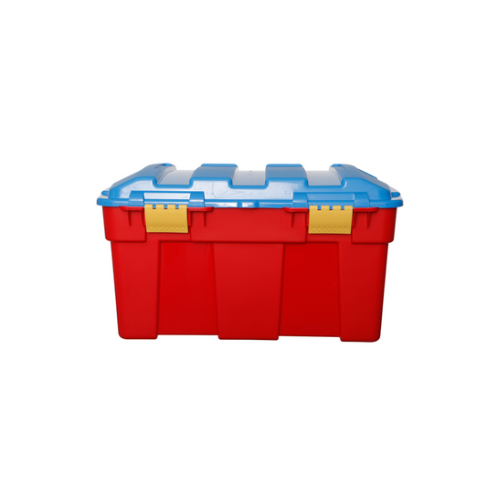 CAJAS PLASTICAS P/ALMACENAR 40L ROJA