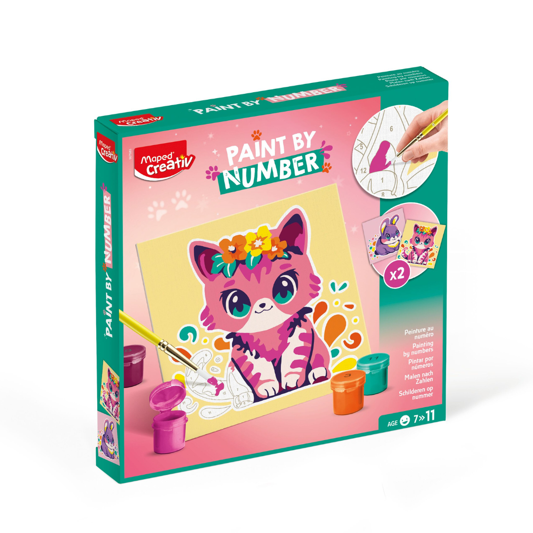 JUEGOS CREATIVOS, MAGIC PAINT E Y NUMBER CAT/BUNNY