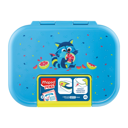 RECIPIENTE P/MERENDAR MINIZ ECOZEN 900ML MAPACHE