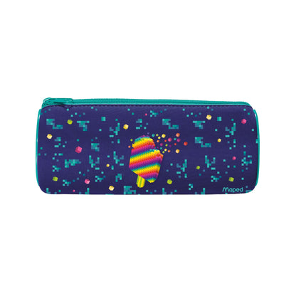 ESTUCHE P/LAPICES REDONDO PIXEL PARTY