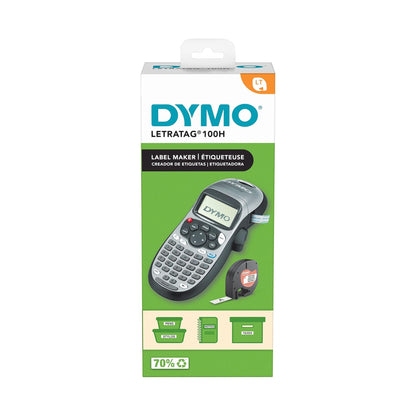 ROTULADORA DYMO LETRATAG LT-100H GRIS