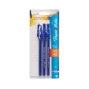 BOLIGRAFOS BORRABLES (ERASER) MATE  3/1 AZUL BL