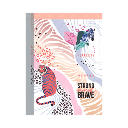 CUADERNO COSIDO 200 PAG. JUNGLE  HEART