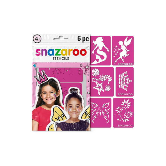 PLANTILLAS P/PINTURA FACIAL SNAZAROO GIRLS