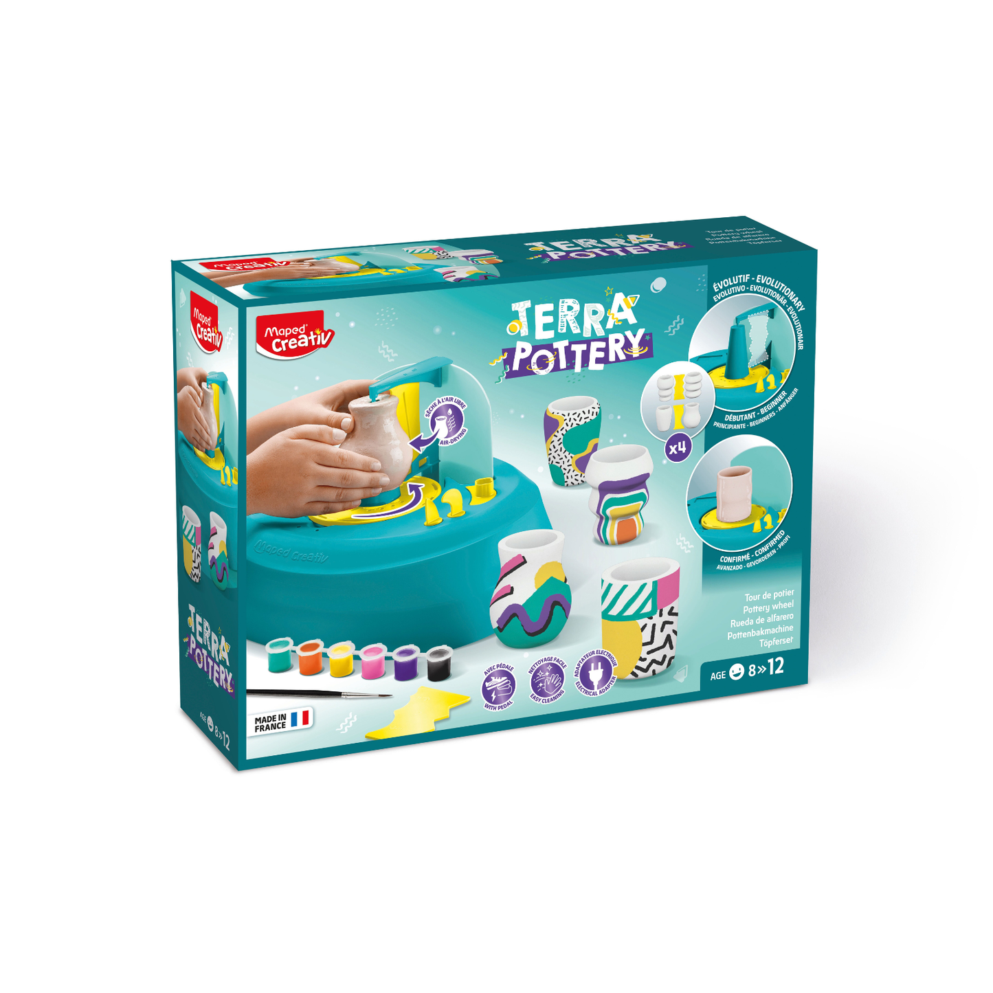 JUEGOS CREATIVOS, TERRA POTTERY