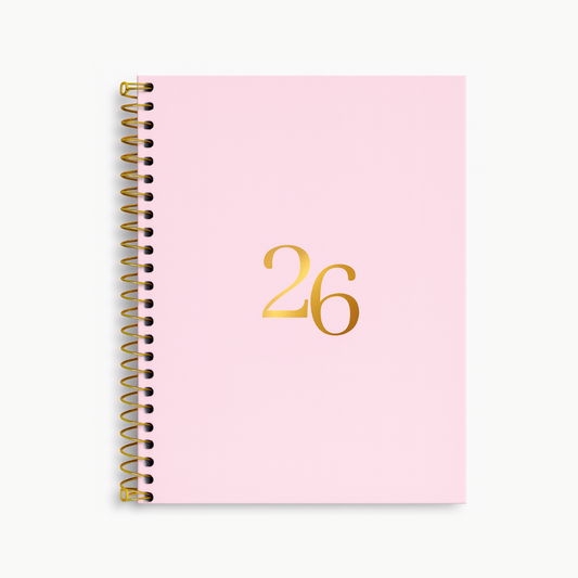 AGENDA EN ESPIRAL VANILLA M7 2026