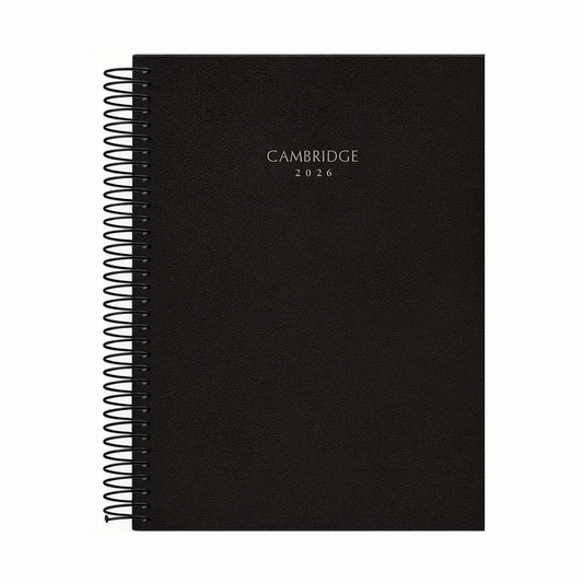 AGENDA DIARIA EN ESPIRAL 2026 CAMBRIDGE M9