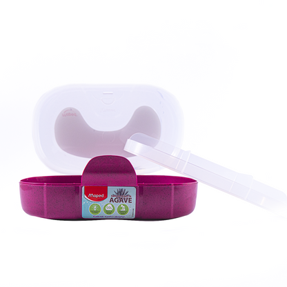 ESTUCHES P/LAPICES PLASTICO AGAVE ROSA