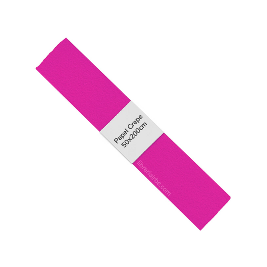 PAPEL CREPE META (50 X 200)CM FLUO FUSCIA