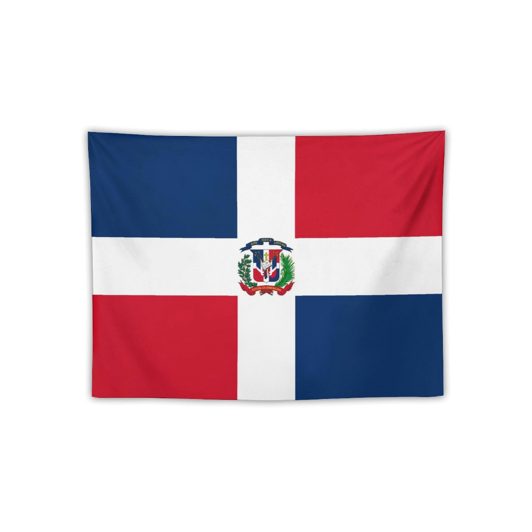 BANDERAS REP. DOM. DE TELA (2X3)pies