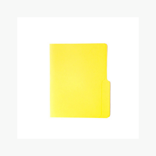 FOLDERS MANILA (8.5 X 11) AMARILLO 125/1