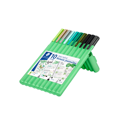 JUEGO FELPAS TRIPLUS FINELINER BOTANIC 10/1