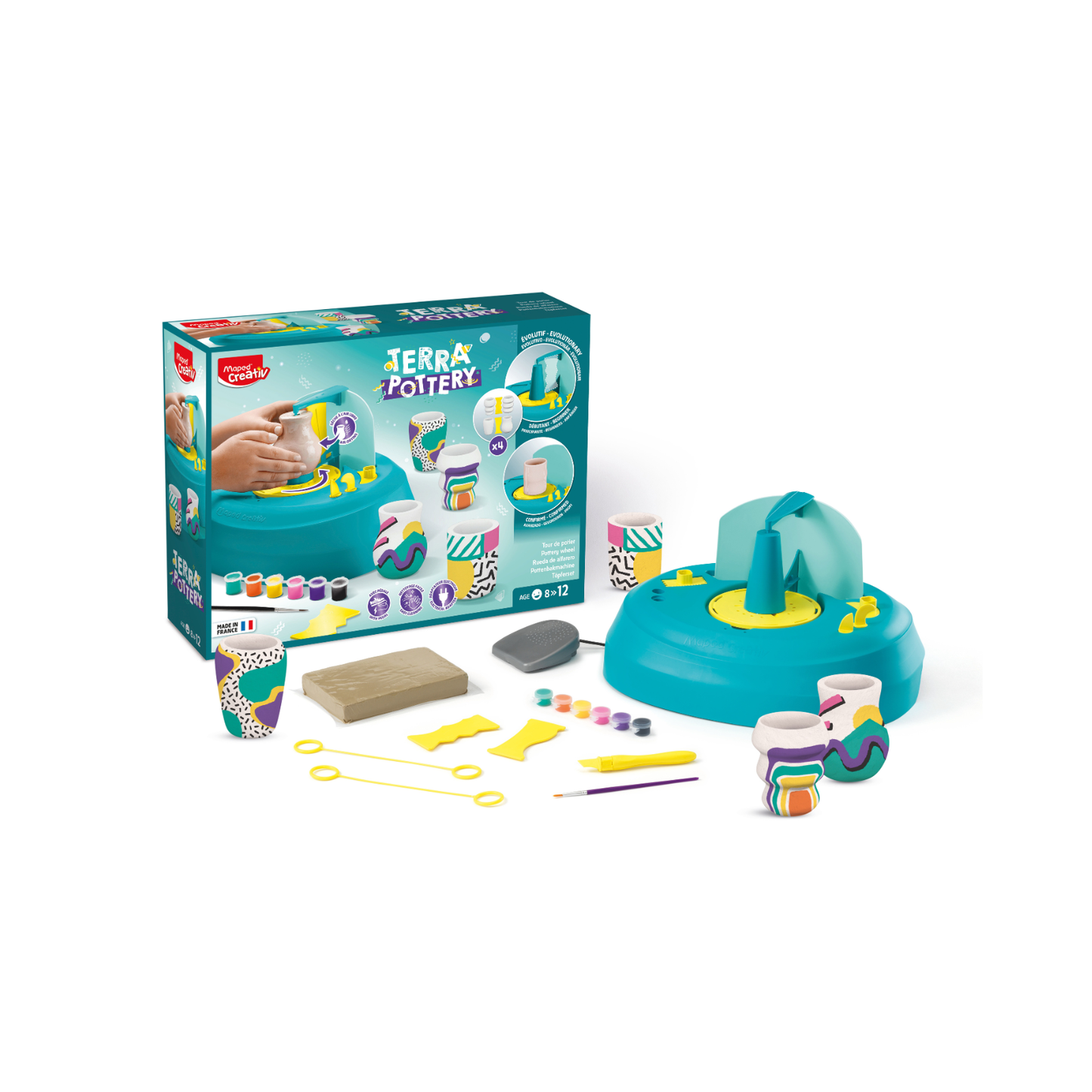 JUEGOS CREATIVOS, TERRA POTTERY